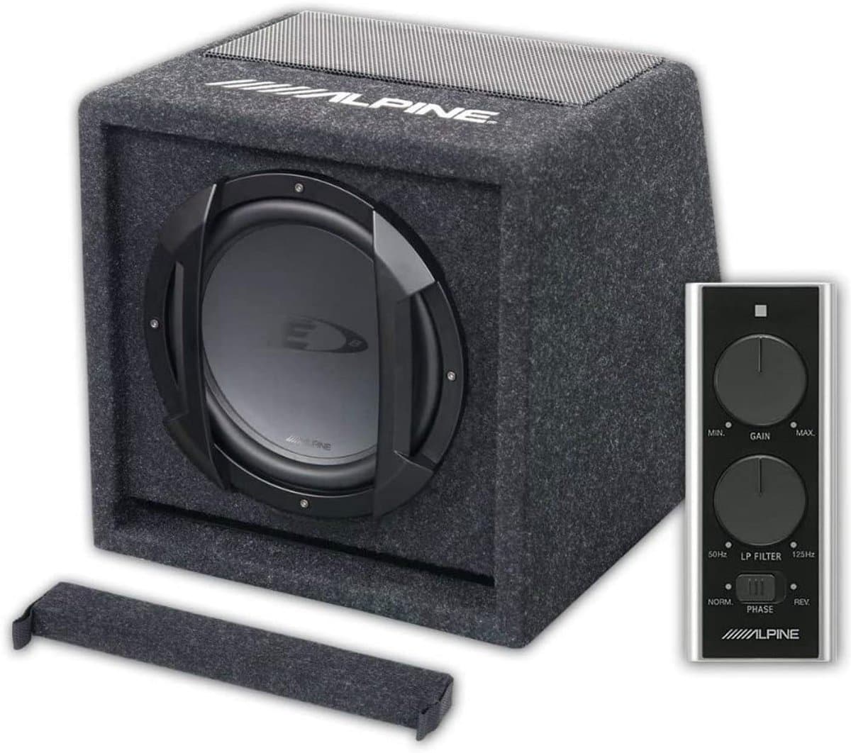 Actieve Subwoofer Kast 20cm 8 Inch Voor Auto - 300W MAX - Basreflex & Gesloten Optie