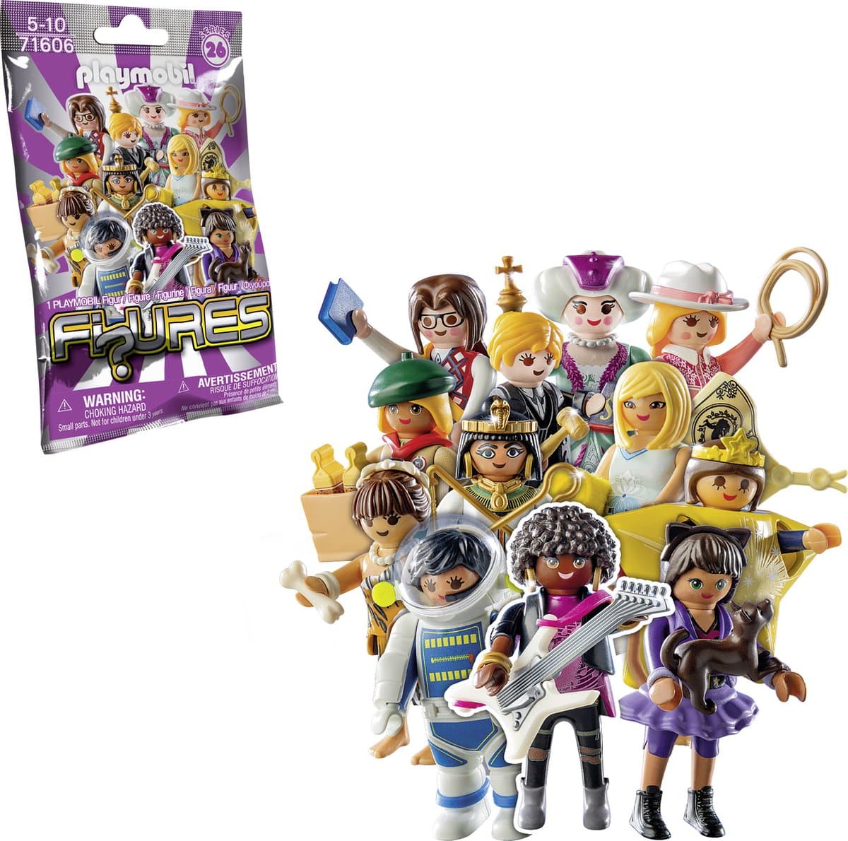 PLAYMOBIL® PLAYMOBIL-Figuren Meisjes (Serie 26) - P-71606