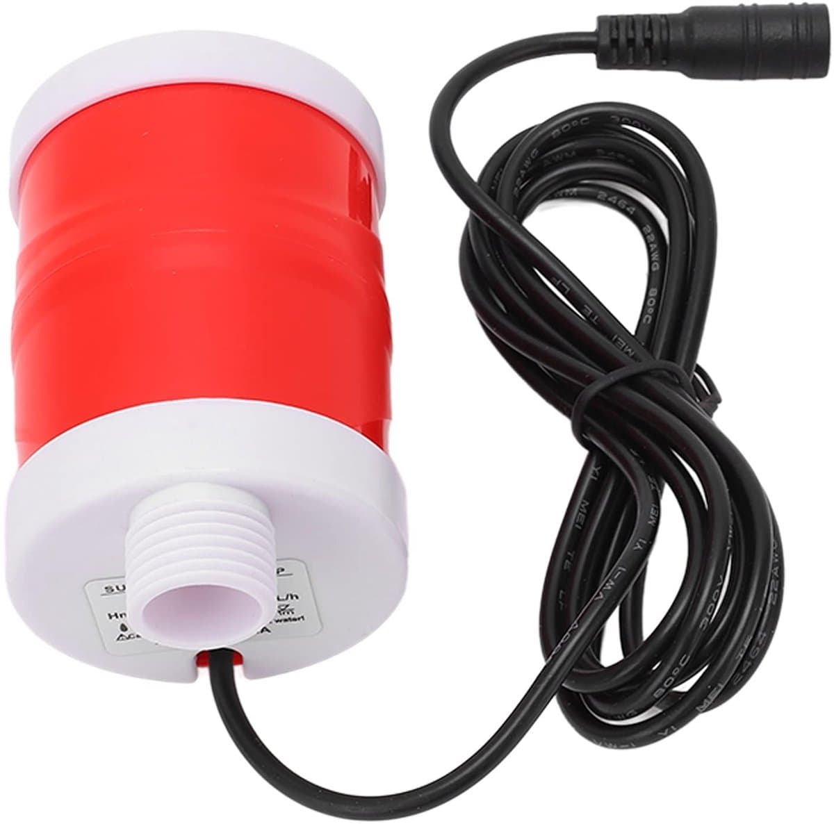 Allecto - Dompelpomp - 12V 20W - Geruisloze Utility Pomp - 700L per uur - Voor Aquarium en Tuin - Ideaal voor Watering en Camping
