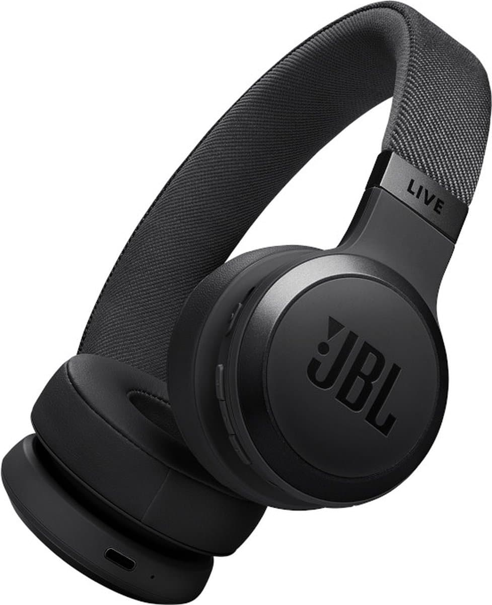 JBL Live 670NC - Draadloze Noise Cancelling Koptelefoon - Bluetooth - On ear - 65 uur batterij - Adaptive ANC - Zwart
