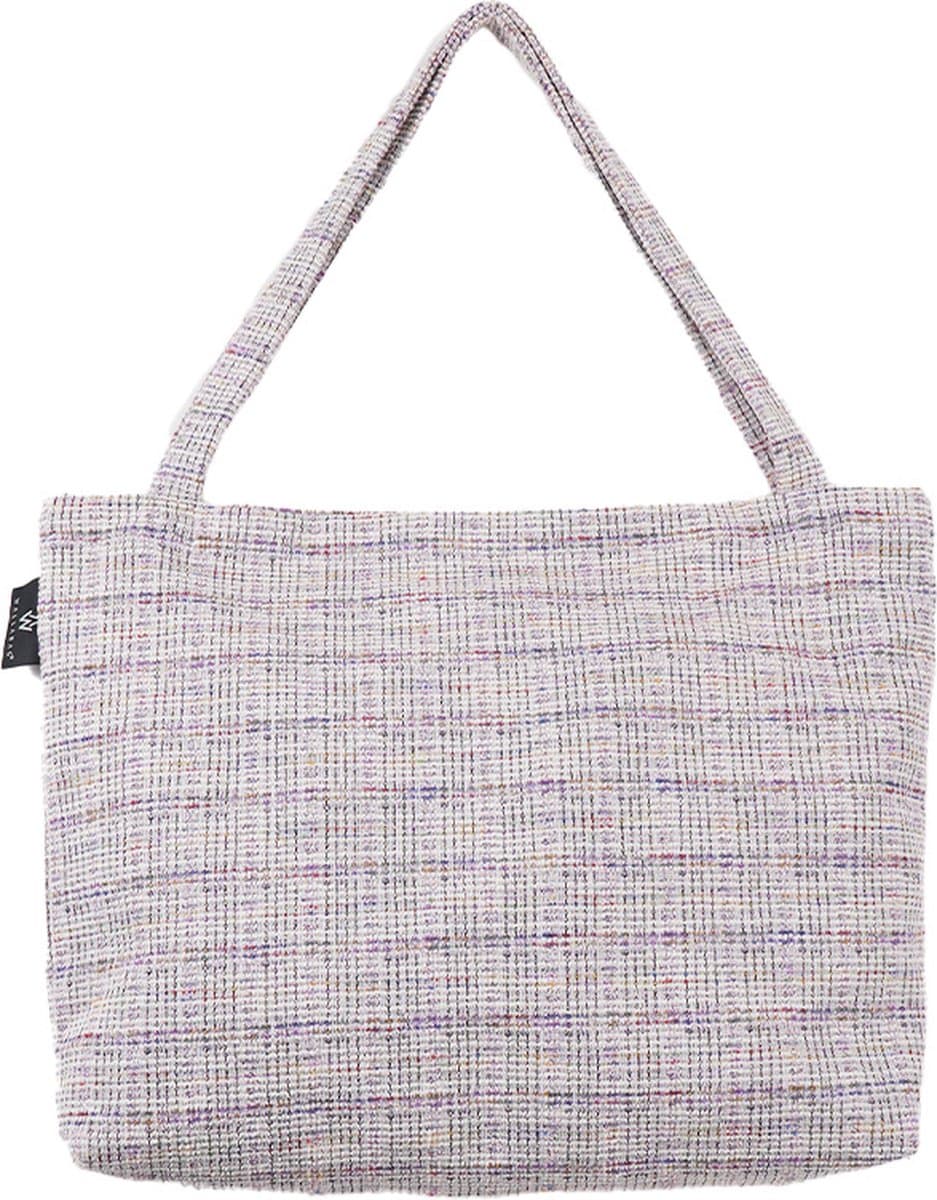 Wallabag - Tote Bag - Luiertas - Shopper - Mom Bag Chanelli Purple