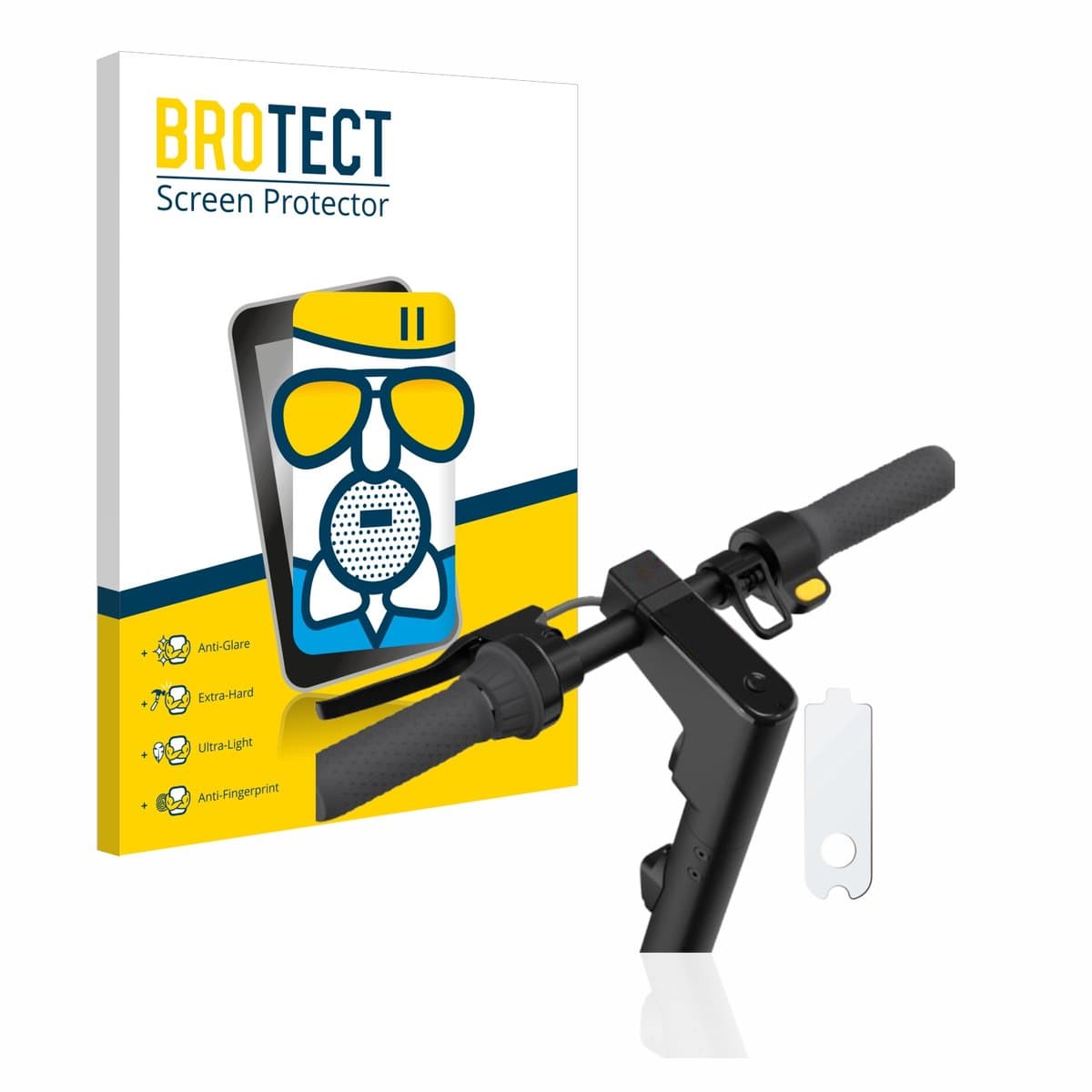 BROTECT - Screenprotector voor Segway Ninebot KickScooter MAX G30 / G30D / G30D II - Folie Beschermfolie Beschermglas matte