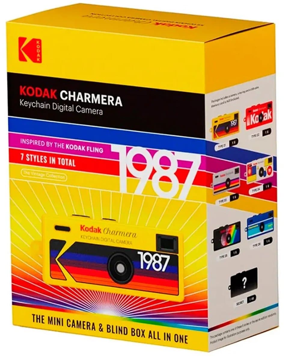 Kodak Charmera Keychain - Digital Camera - (1x Single Blind Box)