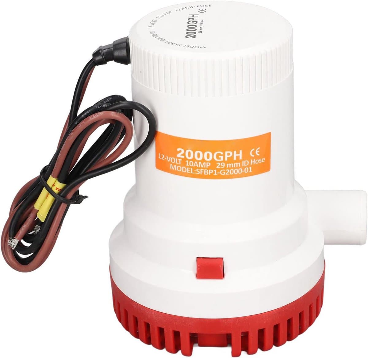 Krachtige 12V Automatische Lenspomp voor Boten - 2000GPH Waterpomp Maritiem