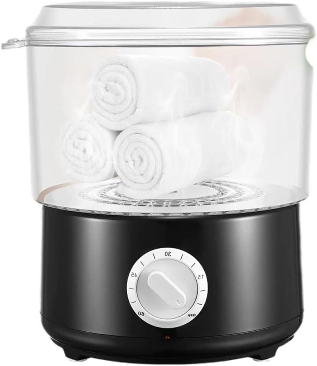 Handdoek Warmer - Stoomverwarmer Kachel - Hygiënisch Werken - Snelle Verwarming - 500 ml - Wit