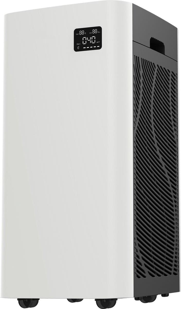Zazitec AIR9 Luchtreiniger 96m² - CADR 800m³ p/u - HEPA-filter 99,97% Pollen, Virussen, Fijnstof, Bacteriën etc. - Air Purifier - WIT