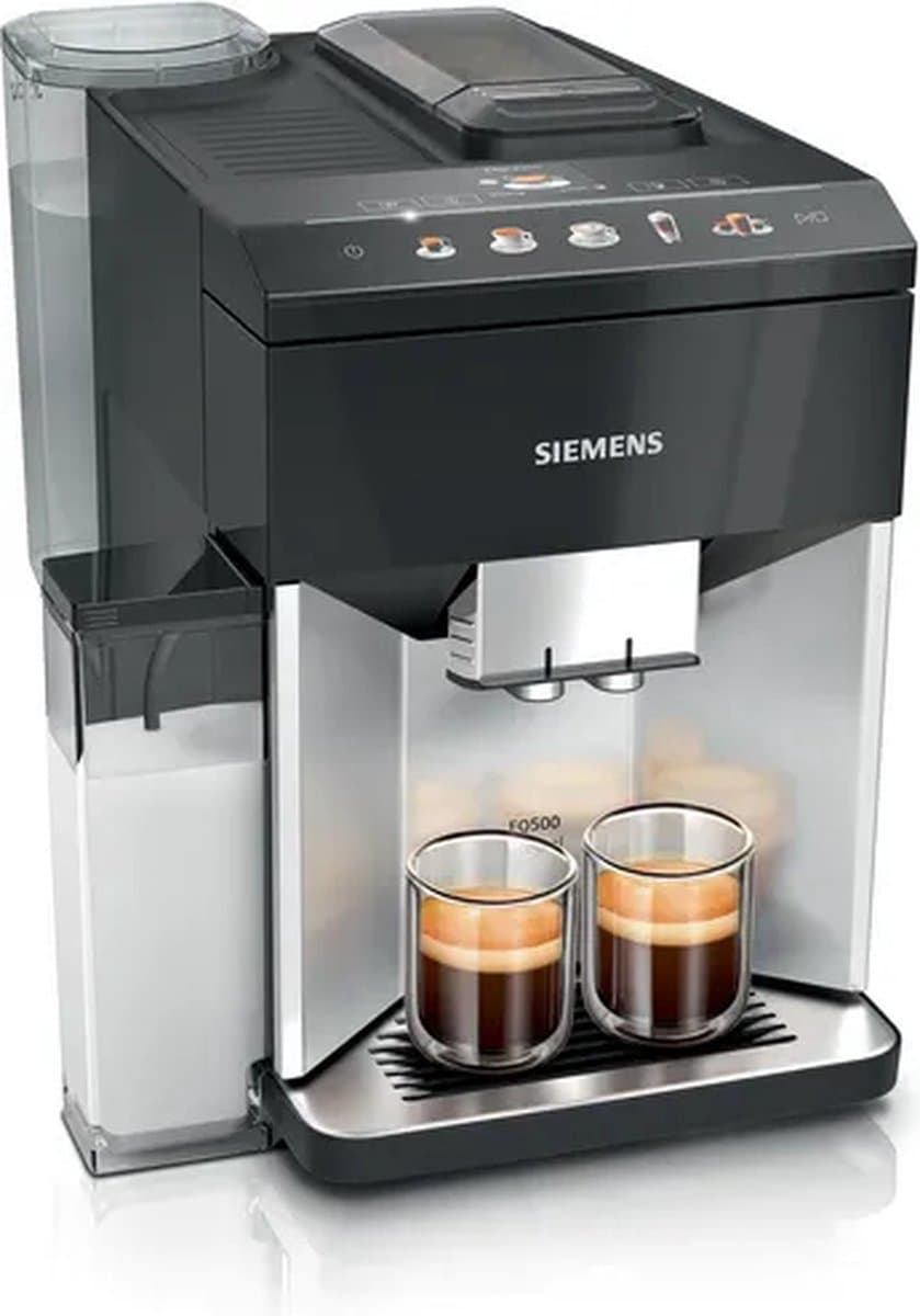 Siemens EQ500 TQ513R01 - Volautomatische espressomachine - Licht zilver