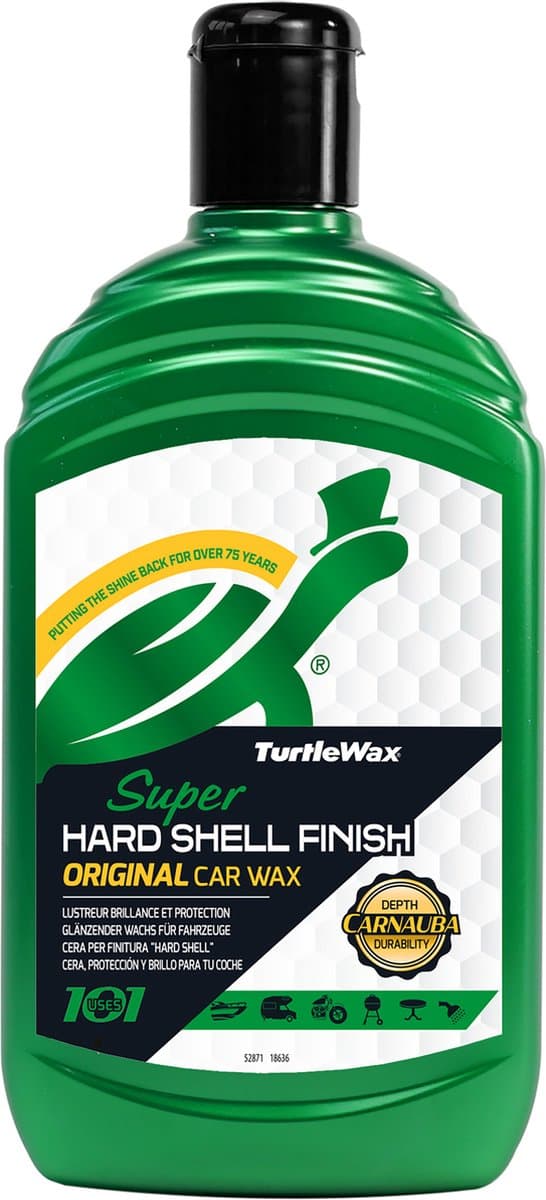 Turtle Wax Original Car Wax – Diepe glans – Langdurige bescherming – Geschikt voor alle lakken - 500ml