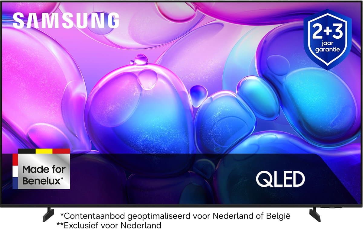 Samsung QE75Q6F - 75 inch - 4K QLED - 2025 + 3 jaar extra garantie - Smart TV