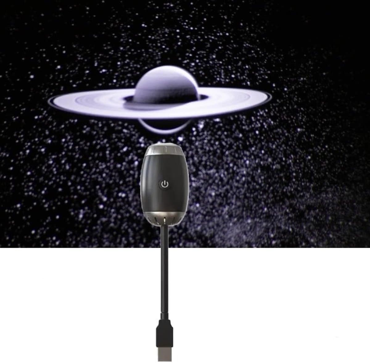 2-in-1 Galaxy projector nachtlampje, automatische USB-sterrenruimte sterrenhemelprojector, lamp LED-sterrenprojectie, mini LED-nachtlampje muurlamp, draagbare instelbare helderheid voor auto