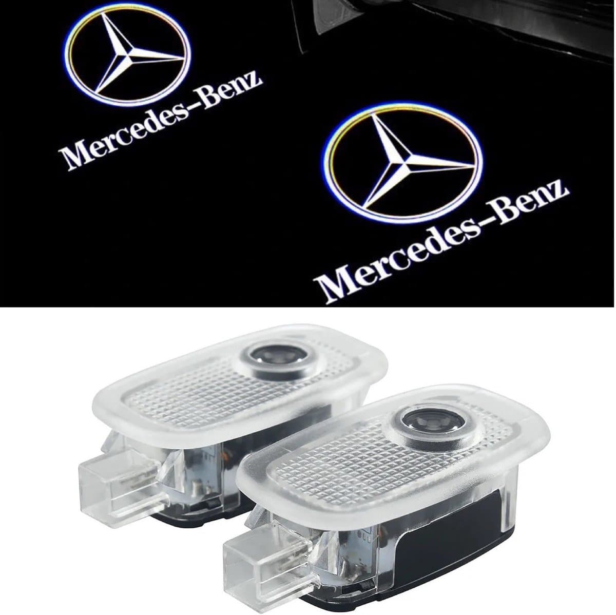 Auto deur instapverlichting met projector geschikt voor Mercedes W221 W447 W220 W639 2006-2013 S Klasse Vito