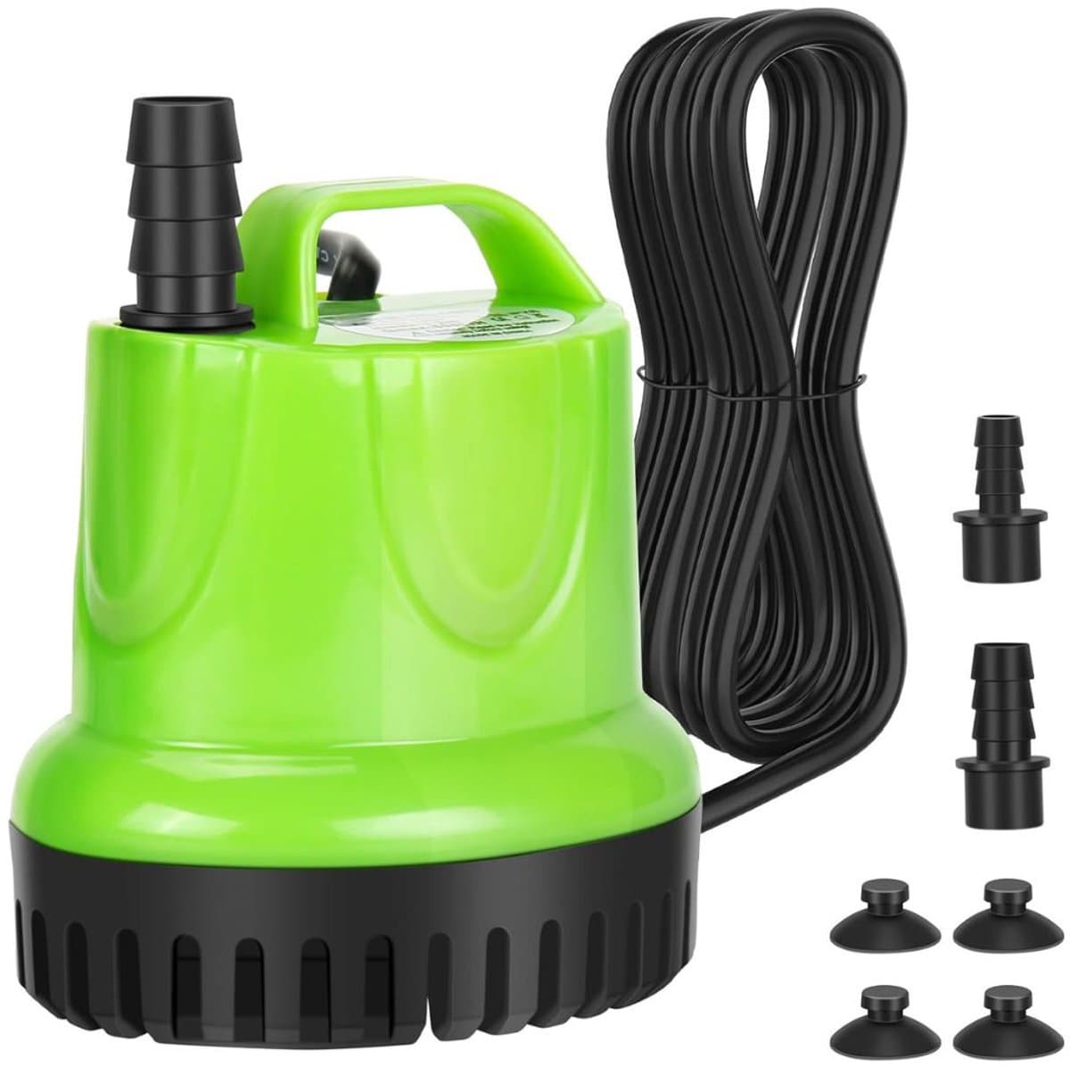 HEZIVO® Regentonpomp - Bewateringspomp Regenton - Tuinpomp - Dompelpomp - 20 W - 1200 l/u
