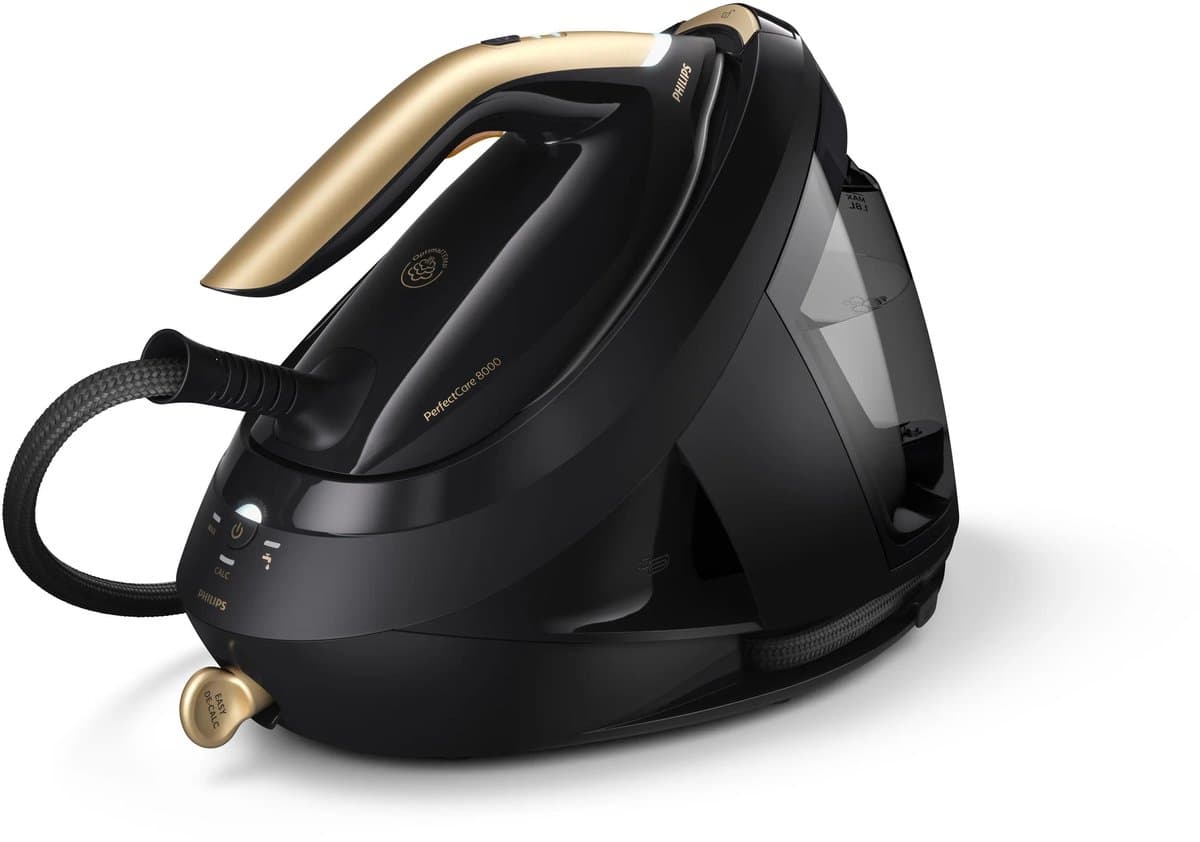 Philips Perfect Care 8000 Series PSG8130/80 - Stoomgenerator - 1.8L Watertank - Zwart / Goud