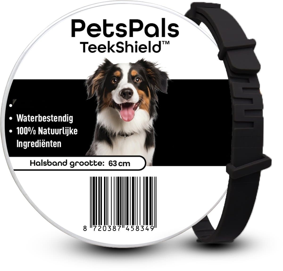 PetsPals TeekShield™ Natuurlijke Halsband voor Honden – Verstelbaar en Comfortabel - Met Natuurlijke Oliën
