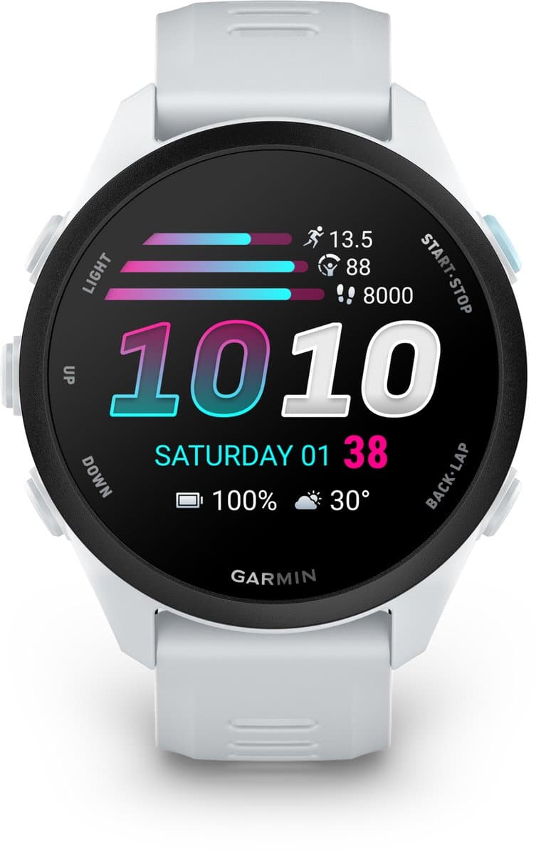 Garmin Forerunner® 70 - GPS hardloophorloge - 42,6 mm - Wit