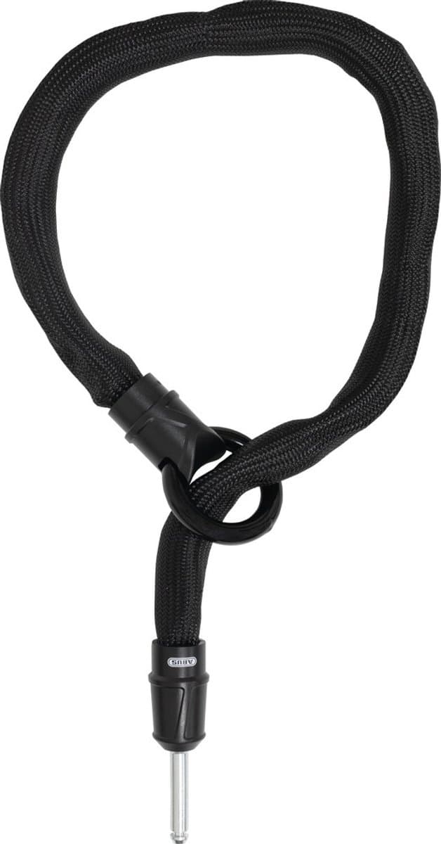 Fietsslot ABUS Insteekketting - Adaptor Chain IvyTex 6KS - - zwart - 130 cm - geschikt voor elektrische fietsen - stadsfietsen