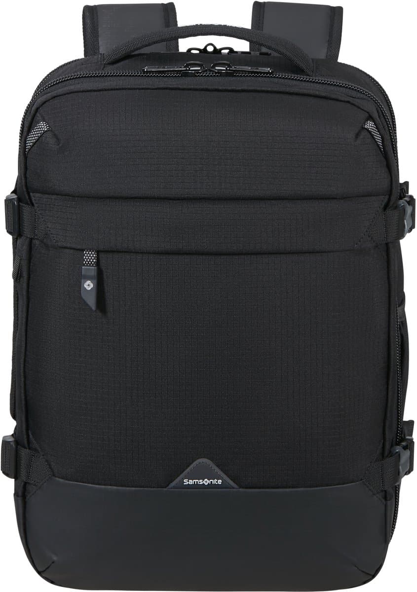 Samsonite Rugzak - Roadseeker Underseat Backpack S - deep black - Ryanair conform - laptop 15.6 - 29 l