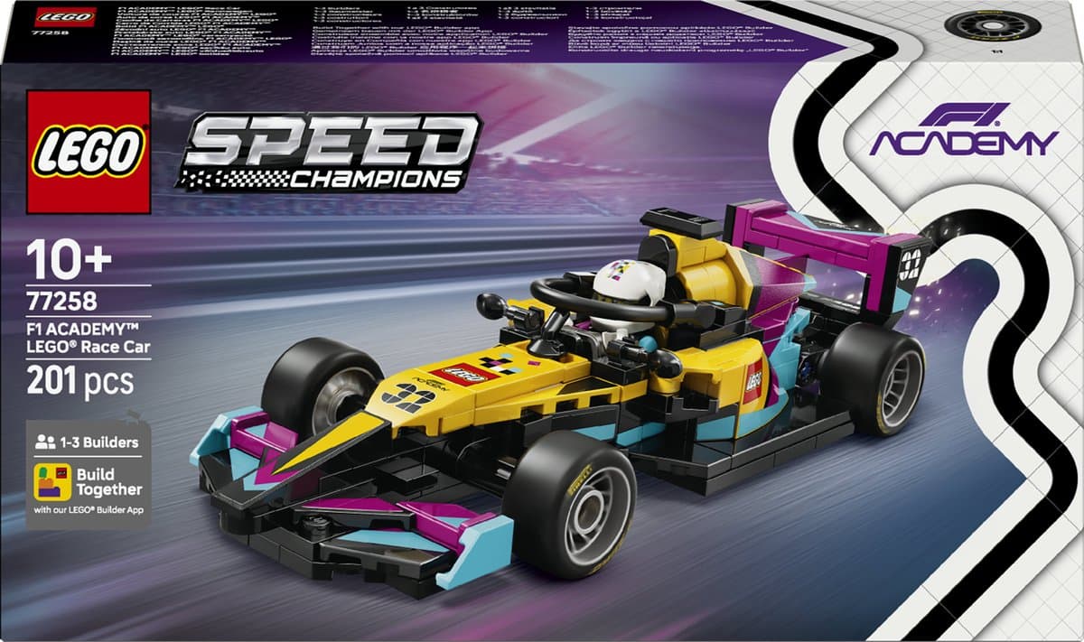 LEGO Speed Champions - F1 ACADEMY LEGO racewagen Formule 1 Auto Bouwpakket voor Kinderen - 77258