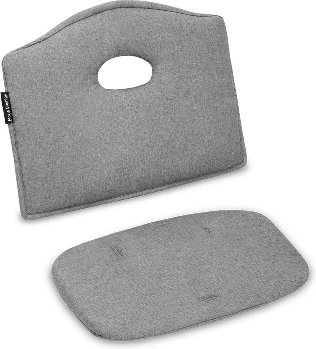 Lionelo Floris Kussen voor Kinderstoel - Comfortkussen - Zachte Stoelverkleiner - 100% Polyester - Huidvriendelijk - Klittenbandbevestiging - Uitsparingen voor Veiligheidsgordels - Wasbaar op 30°C - Comfortabele Bekleding voor Babystoel