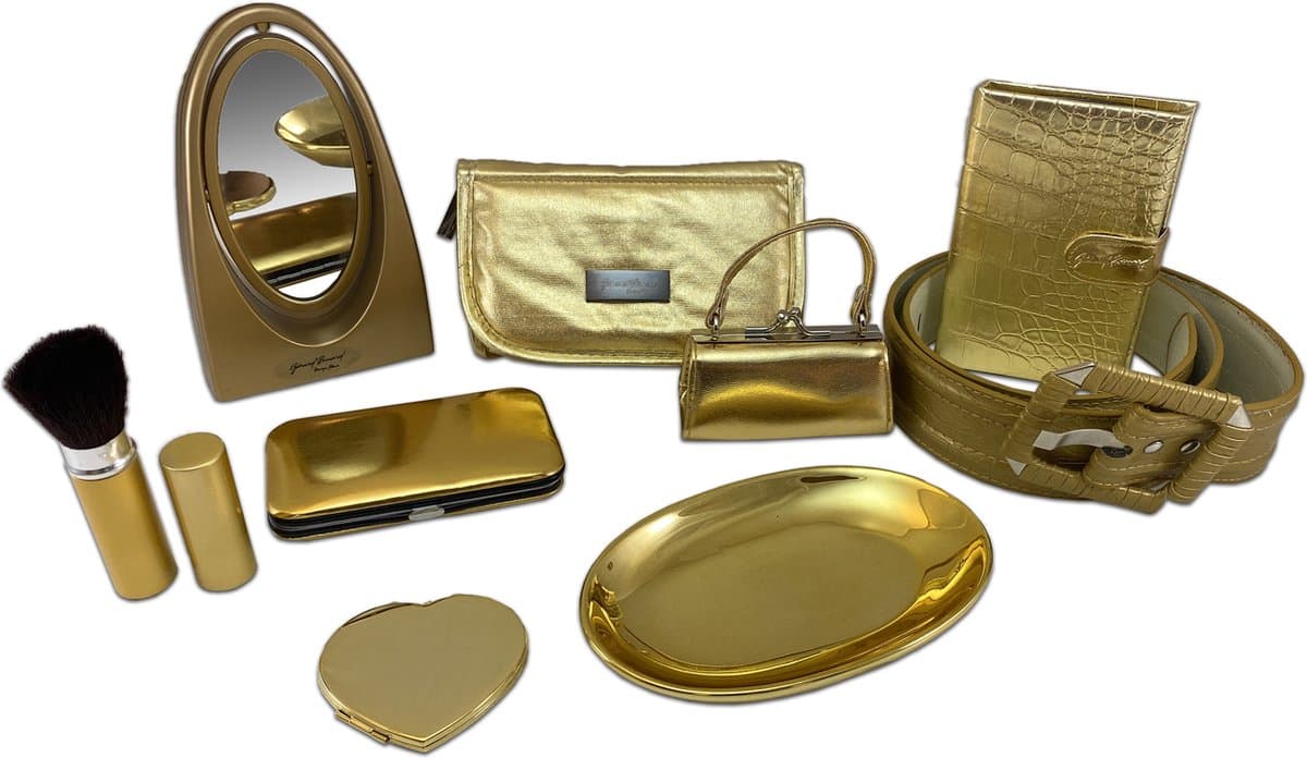 Dames cadeaupakket Goud (ook in Zilver) in cadeau verpakking, sinterklaas, kerst, verjaardag, moederdag, valentijn beauty set, gift, kerstcadeau