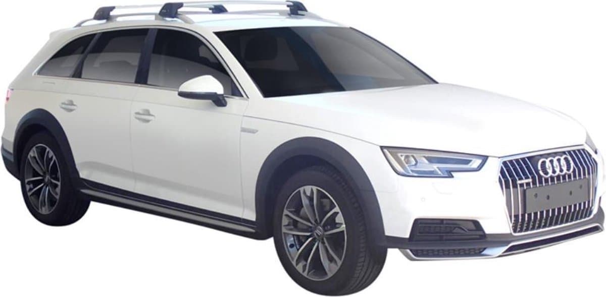 Audi A4 S4 RS4 Allroad 5drs Estate 2016 - heden Premium Dakdrager Zwart Whispbar Auto Exterieur Accessoires