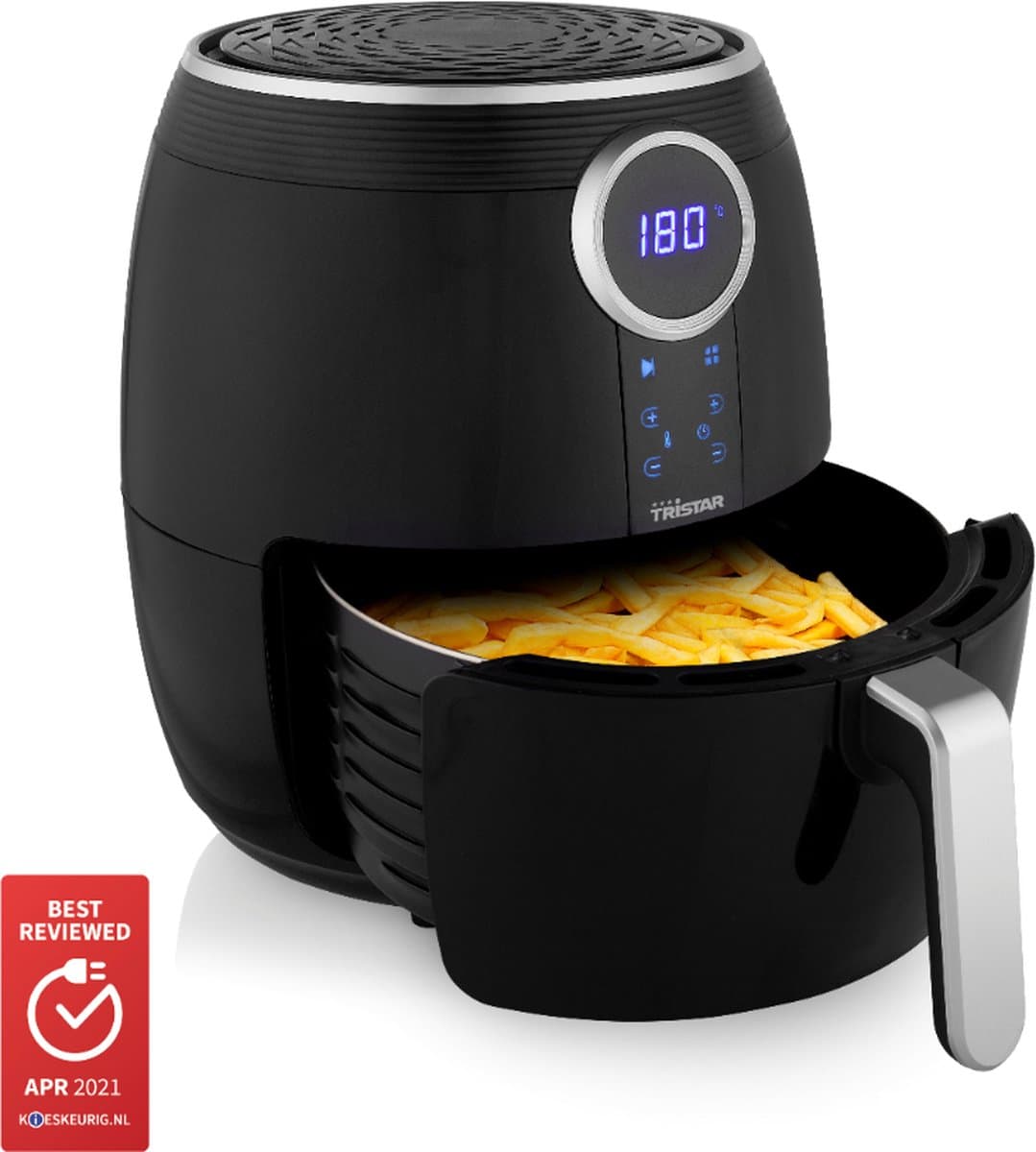 Tristar FR-6956 - Airfryer XL - 4,5L - 8 Bakprogramma's - PFAS-vrij