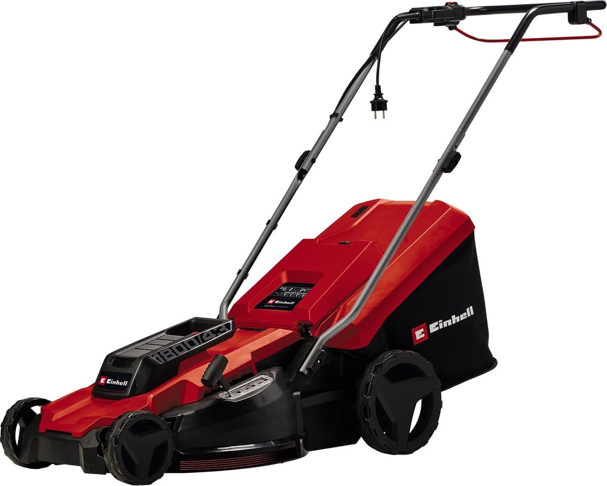 Einhell Elektrische Grasmaaier GC-EM 1800/43 - 1800 W - Maaibreedte: 43 cm - 50 L opvangbak - Aanbevolen gazonoppervlakte: tot 800 m² - Maaihoogte: 20-65 mm