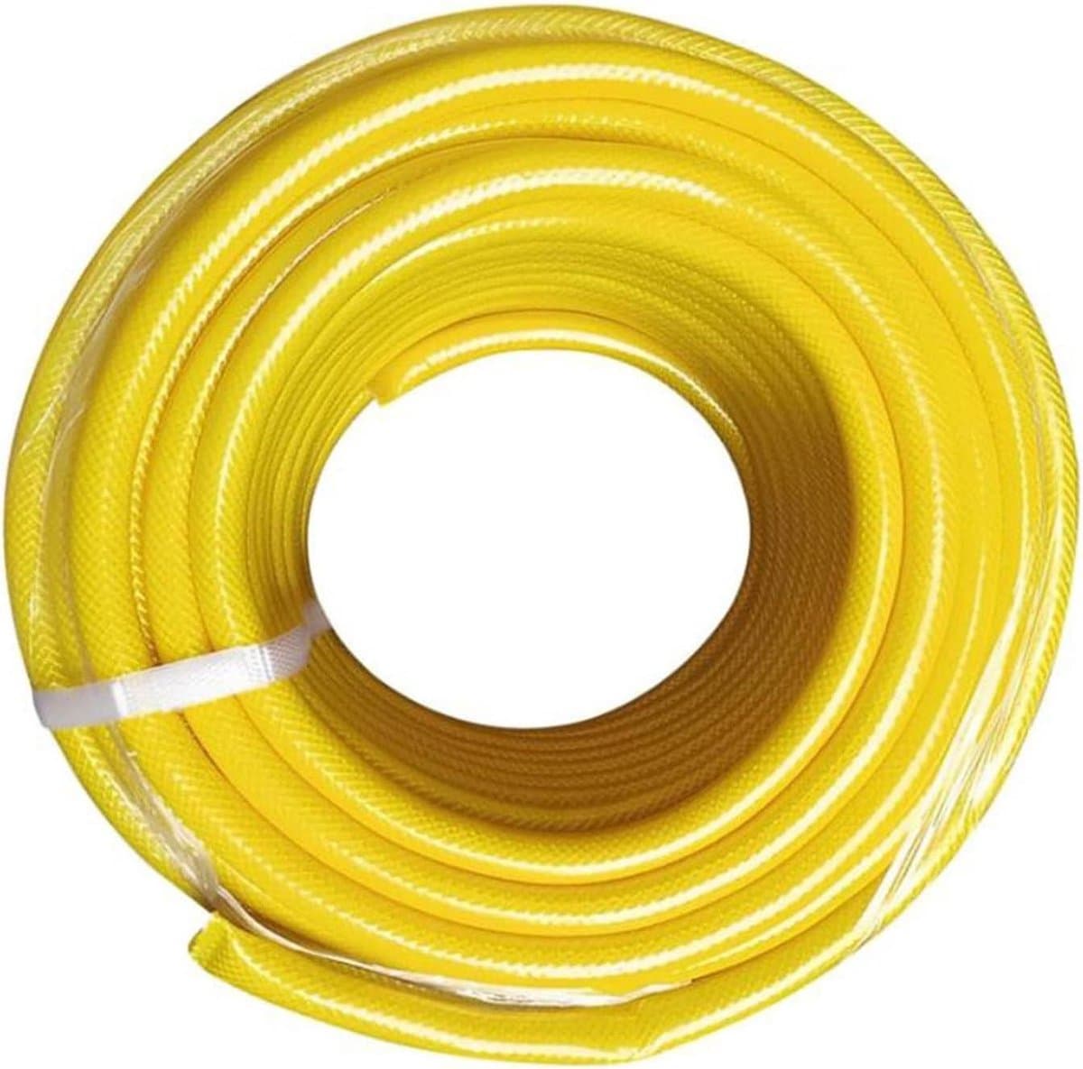 Versterkte Tuinslang - PVC Slang Irrigatiebuis - Gazon Besproeien - 3-Laags Constructie - 10 meter - Geel