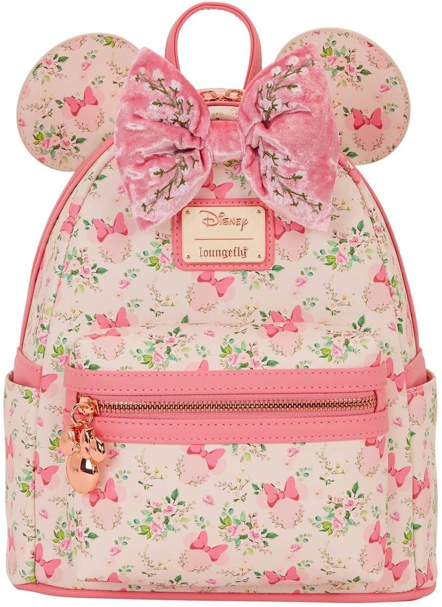 Disney Loungefly Mini Backpack Minnie Mouse Floral