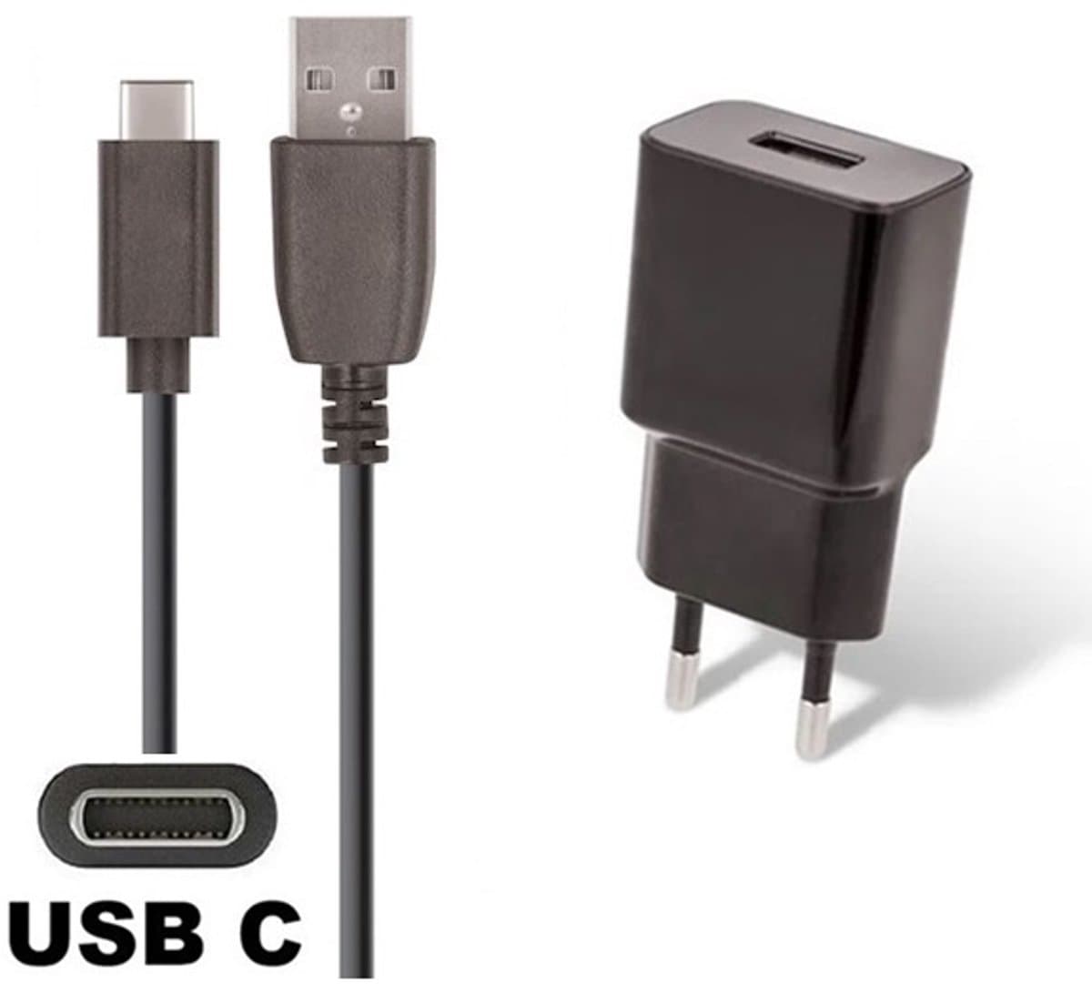 OneOne 2A lader + 0,50m standaard USB C kabel. Oplader adapter past op TomTom GO Expert Plus, GO Superior, GO Exclusive, GO Expert 7 Plus, GO Navigator, GO Superior, Go Classic, Go Camper Max / PP, Go Professional 2e Gen.
