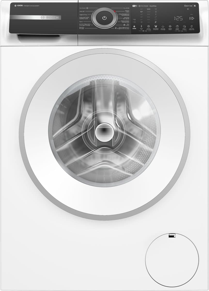 Bosch WGH244ACFG - Serie 6 - Wasmachine met stoom - 9 kg - 1400 rpm - 20% zuiniger dan Energielabel A - Zeer stil - Home Connect - Automatisch doseren - NL/FR
