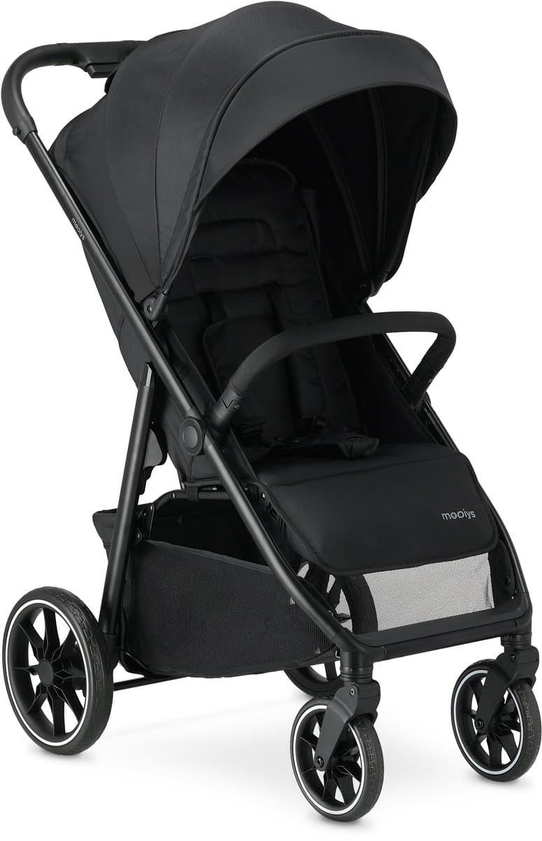 Mooiys Maxi Buggy Inklapbaar - Lichtgewicht Kinderbuggy - Zwart
