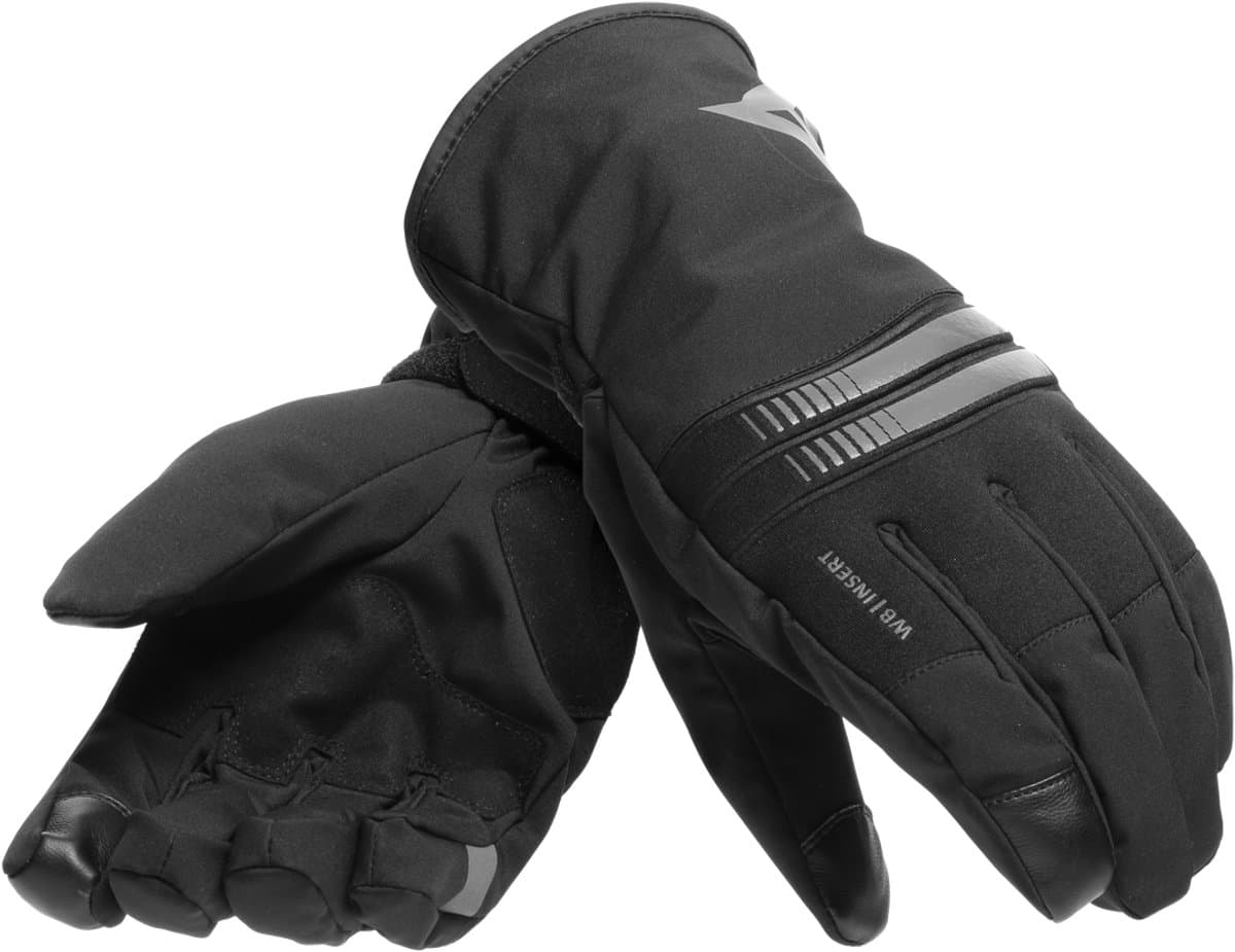 Dainese Plaza 3 D-Dry Zwart Antraciet - Maat XS - Handschoen