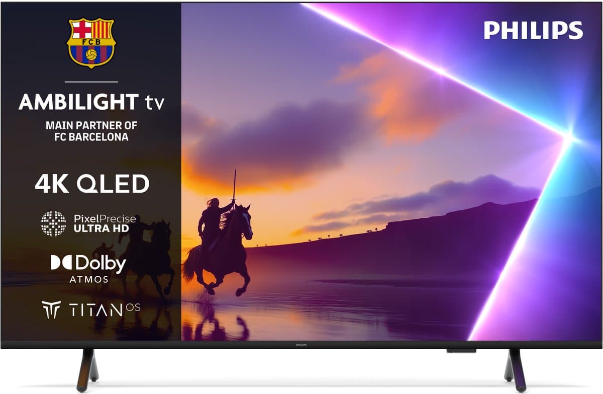 Philips 55PUS8500/12 - 55 inch - 4K QLED - 2025 - Smart TV