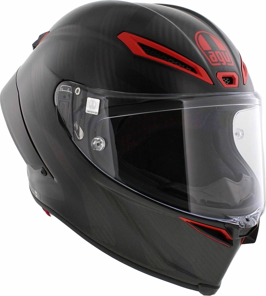 AGV PISTA GP RR INTREPIDO MATT CARBON/BLK/RED - Maat XXL - Integraal helm - Scooter helm - Motorhelm - AGV PISTA GP RR INTREPIDO MATT CARBON/BLK/RED - Maat XXL - Scooterhelmen mannen en vrouwen.