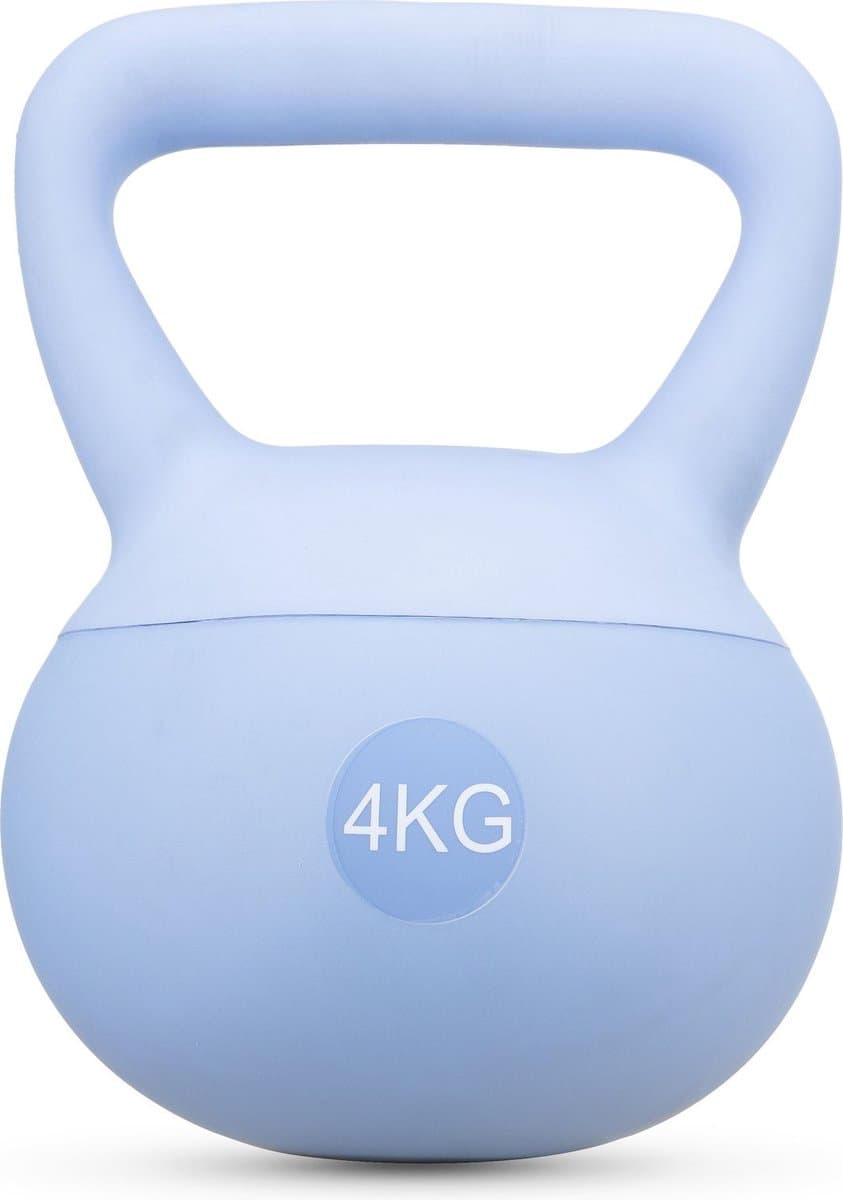 Gymtek® Zachte Kettlebell Dumbbell - 4kg - Kettlebell, Halter, Balgewicht