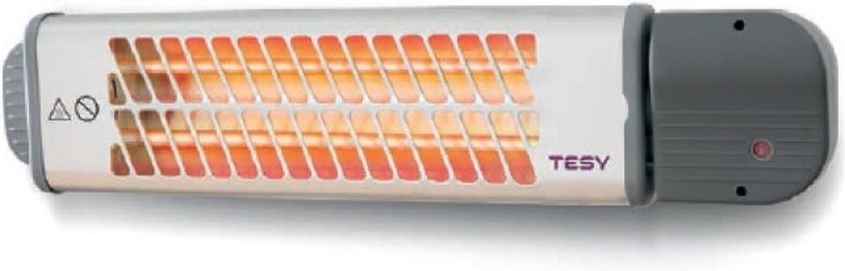 Tesy - QH04 120 - Badkamer kachel - 600/1200W - (20-23 m3)
