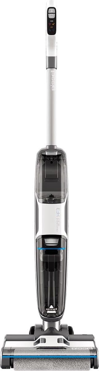 BISSELL CrossWave HF3 Select Draadloze Steelstofzuiger met Dweilfunctie - 2 in 1 Stofzuiger & Dweil - Vacuum Cleaner Zonder Zak op Accu - Lichtgewicht Vloerreiniger - Reinigingsmachine voor Harde Vloeren - tot 25 Minuten Gebruiksduur - 3639N