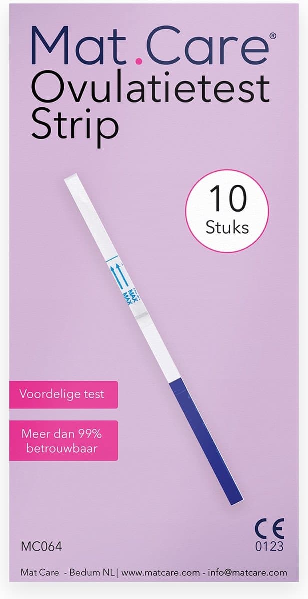 Mat Care Ovulatietest Strip 10 stuks