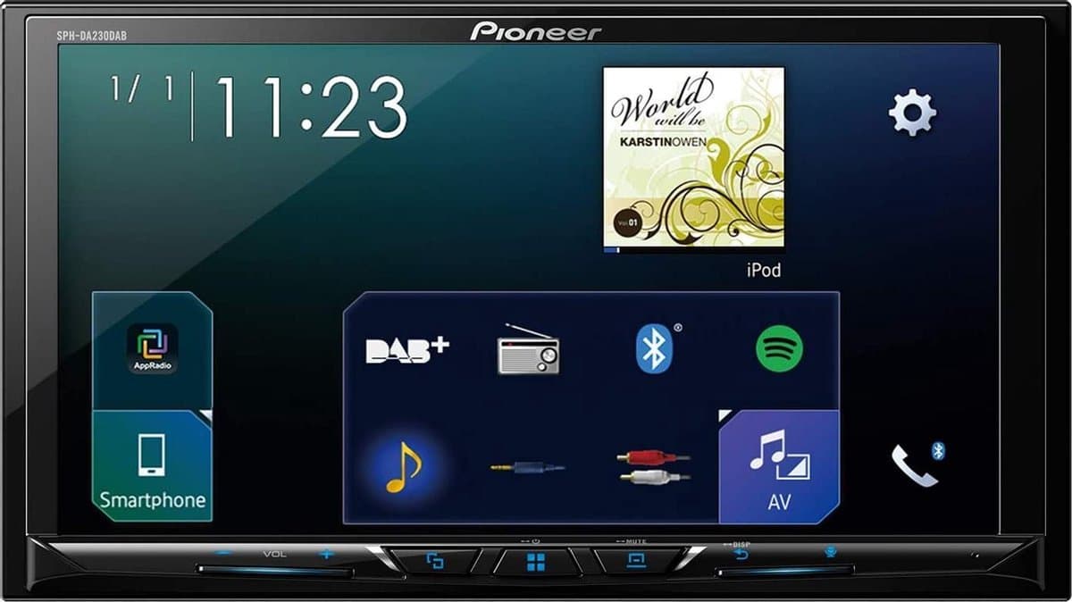 Pioneer SPH-DA230DAB - Autoradio met Bluetooth