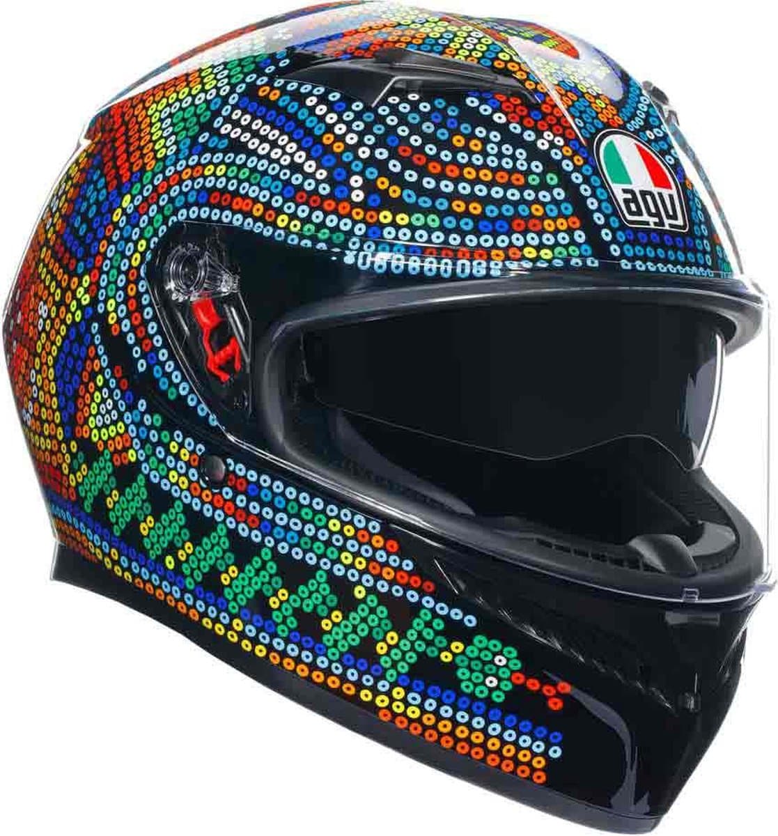 Agv K3 E2206 Mplk Rossi Winter Test 2018 001 Integraalhelm - Helm