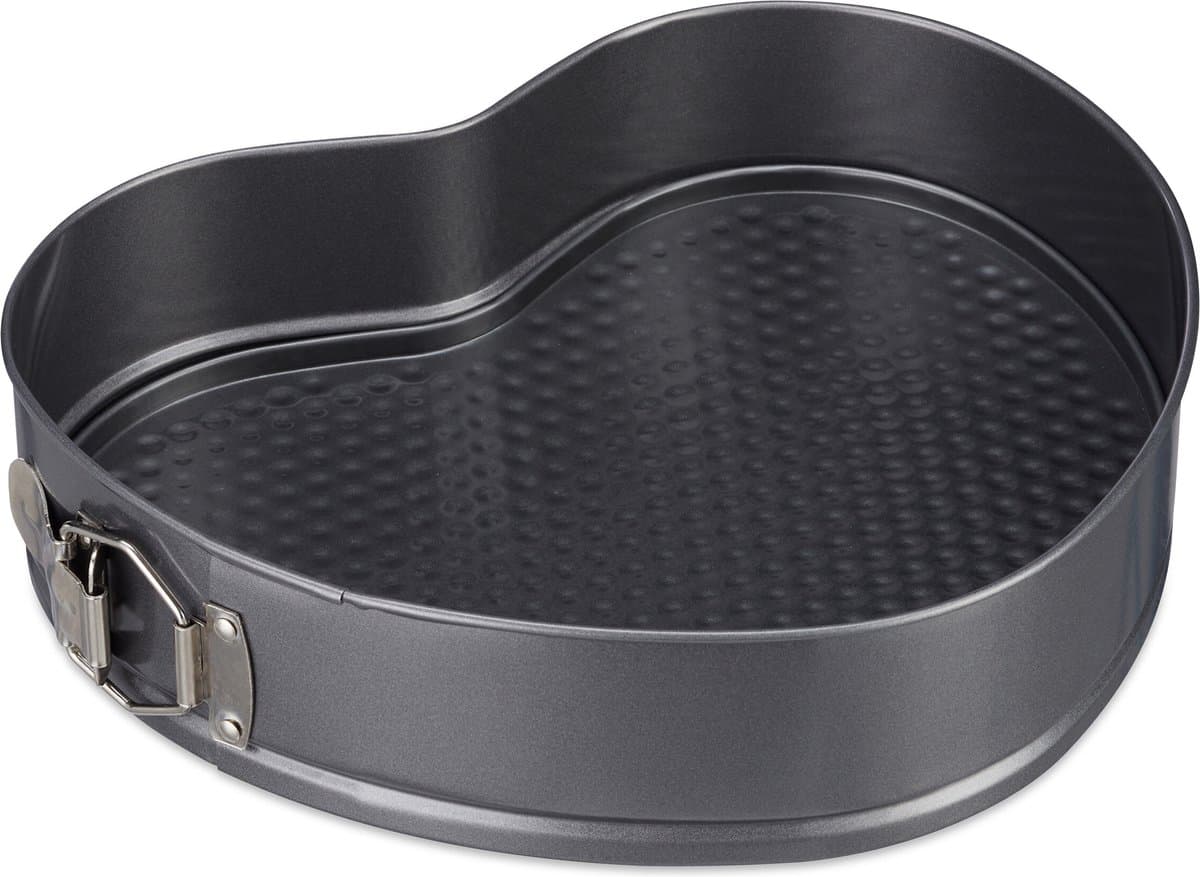 xl springvorm hart - anti-aanbak - 28,5 x 25 cm - staal - taartvorm