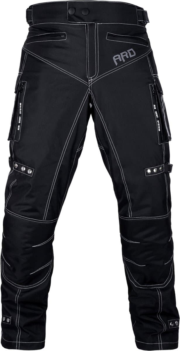 Motorbroek voor heren Dual Sport Motocross Motorbroek Rijden Overbroek Enduro Adventure Touring Waterproof CE Armored All-Weather - (Waist 26''-28'' Length 30'') - Motorcycle Pants Riding Overpants Enduro Waterproof CE Armored All-Weather