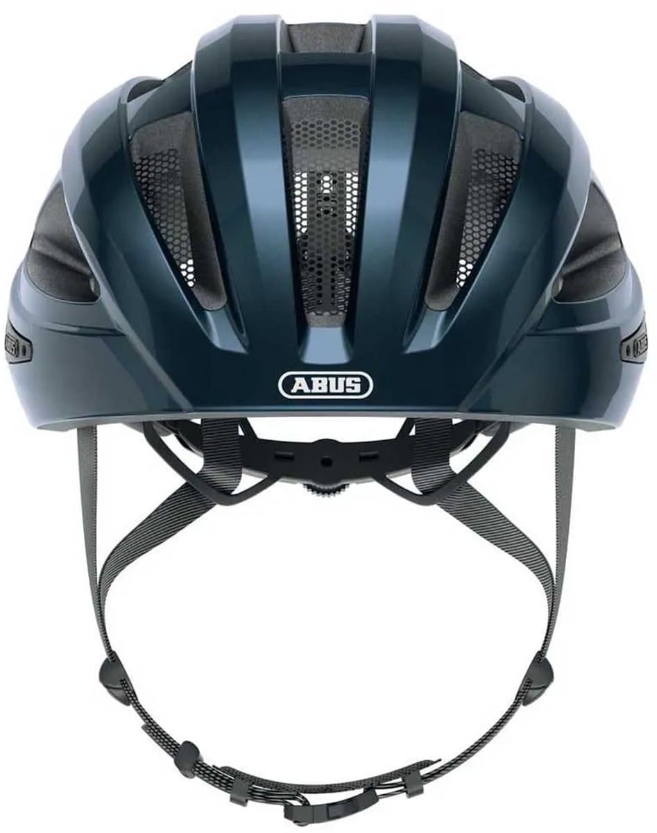 Fietshelm ABUS MACATOR midnight blue L - 58-62 cm - blauw - Geschikt voor gebruik op elektrische fietsen - stadsfietsen - 360 g