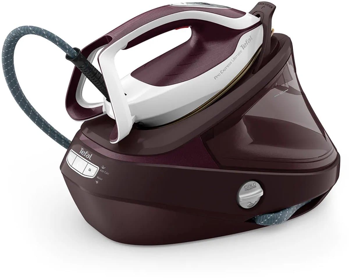 Tefal GV9721 Pro Express Ultimate II - Stoomgenerator - 3000W - Bordeaux rood