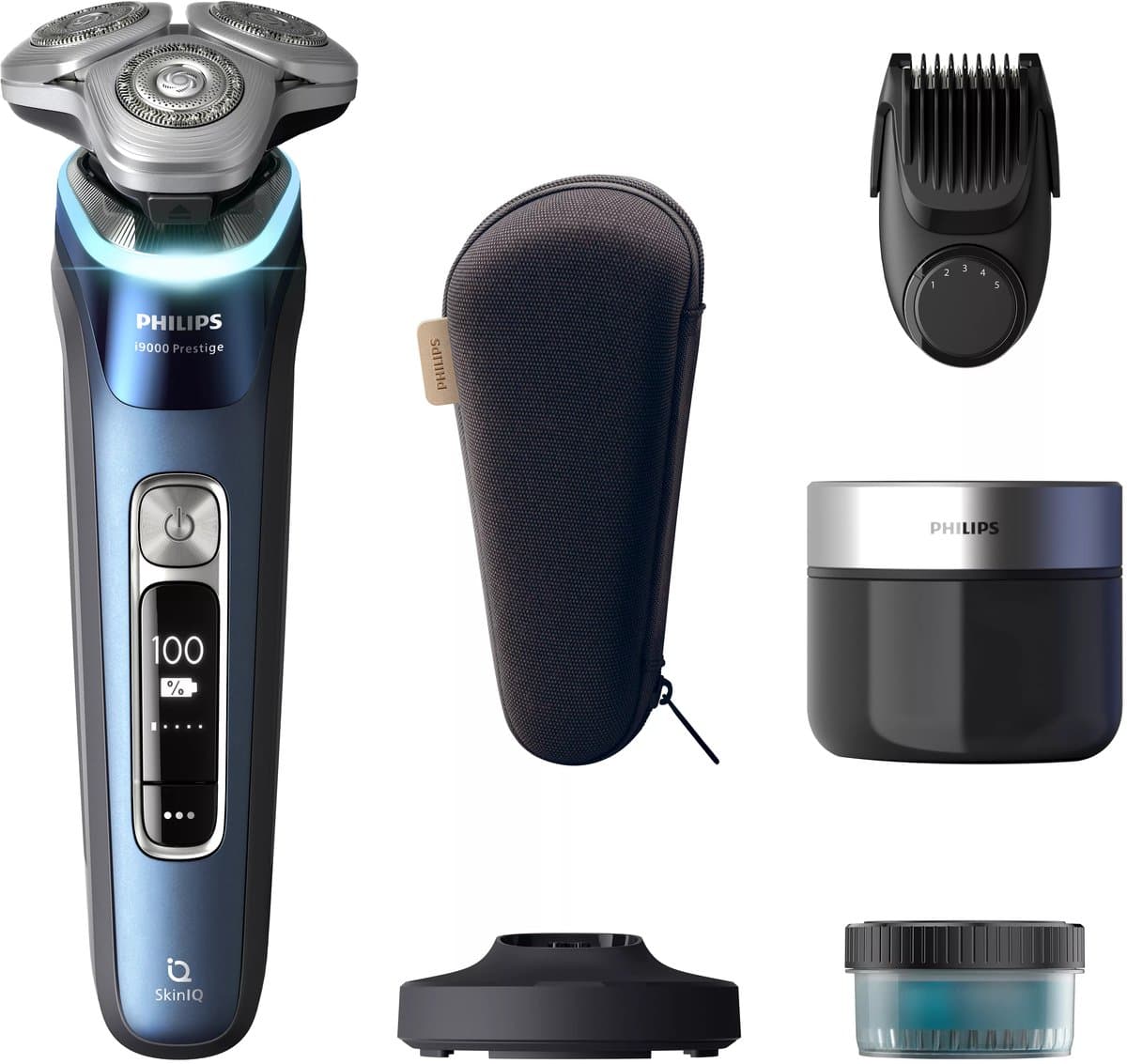 Philips i9000 Prestige XP9201/33 Wet&Dry elektrisch scheerapparaat met SkinIQ