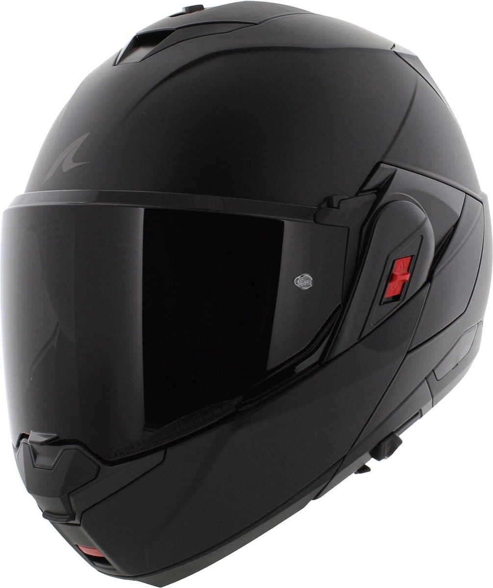 SHARK Oxo Dark Shadow Mat Zwart Mat KMA Systeemhelm - Maat L - Helm