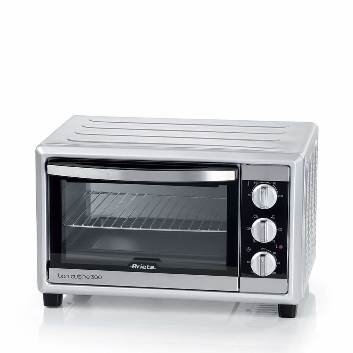 Ariete 0985/00 Bon Cuisine 300 - Vrijstaande Heteluchtoven - 30 liter inhoud - instelbaar tot 230°C - 60 min timer