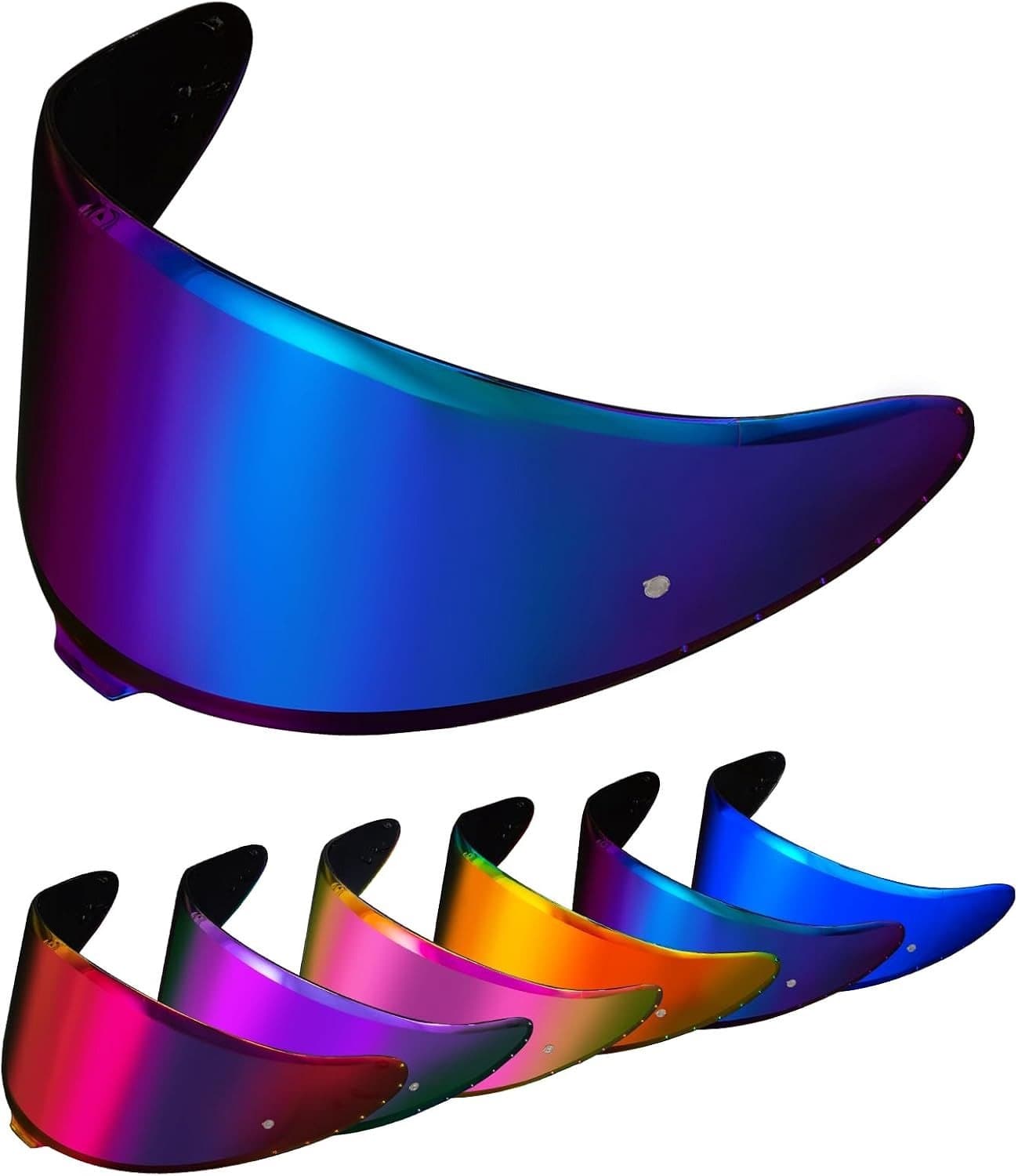Getinte Helm Visor voor Shoei NXR2 Z8 en RF-1400 - UV-bescherming, Vervangingsaccessoire voor Motorhelmen, CWR-F2 CWR-F2R X-Fifteen X15 X-SPR Pro
