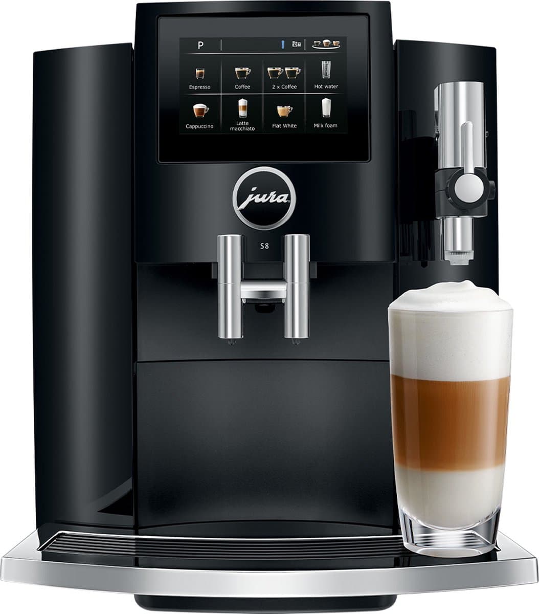 JURA - S8 Piano Black (EA) - Volautomatische espressomachine